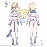 swimsuit design by @nasukekelnuwa