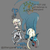 monster design by @jitteryjane