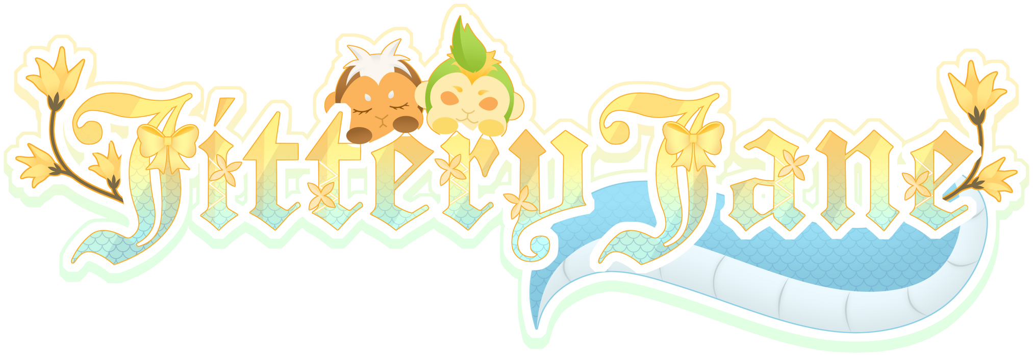 JitteryJane logo by @efhena