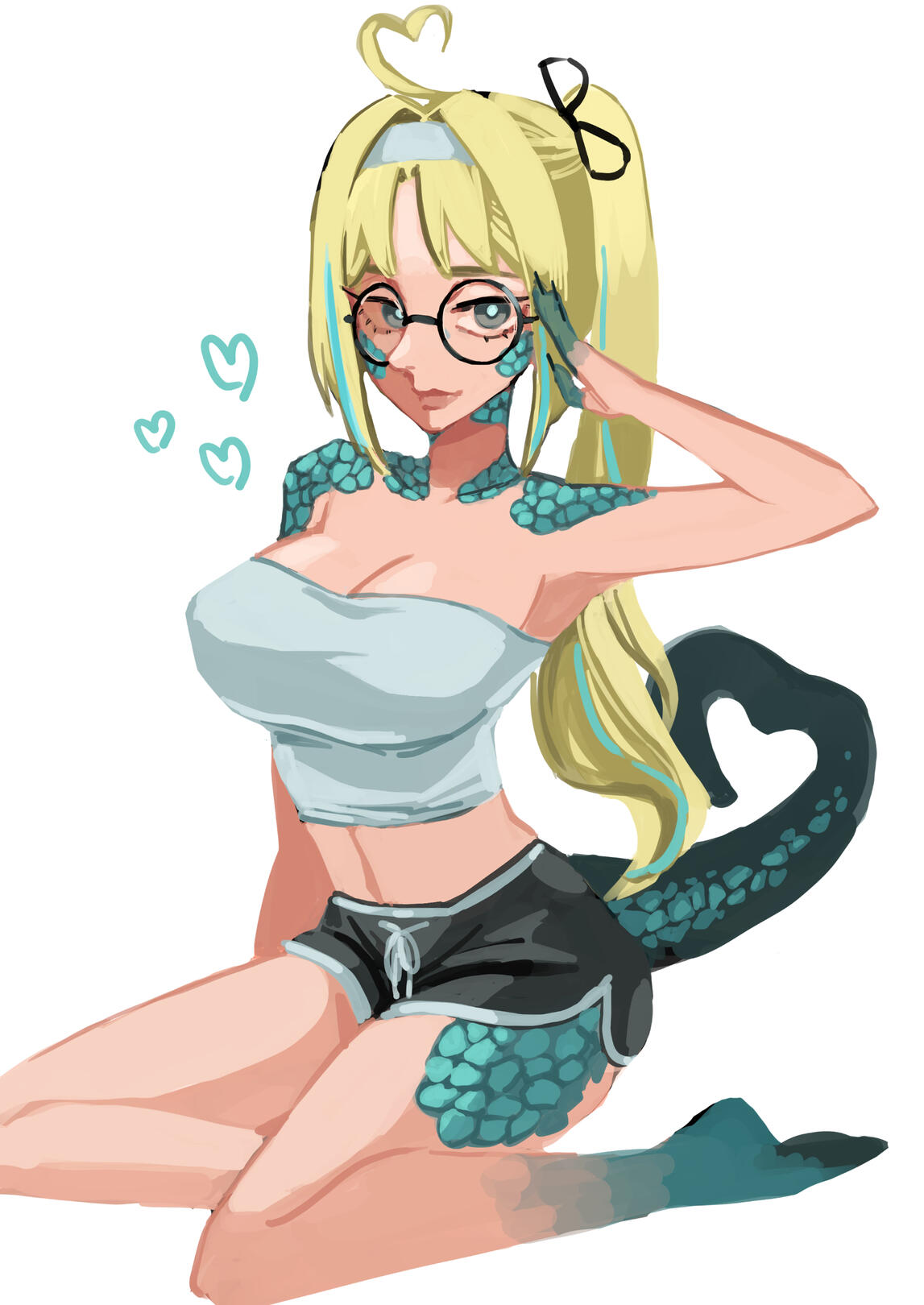 salute illustration by @akachan_music